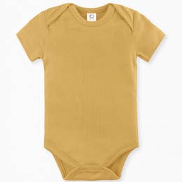 Custom Embroidered Organic Baby Onesie